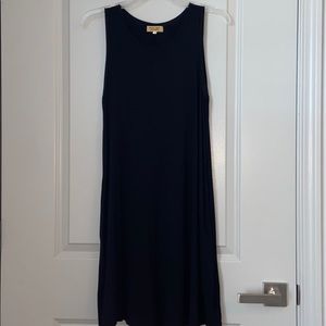Black Tank Flowy Dress